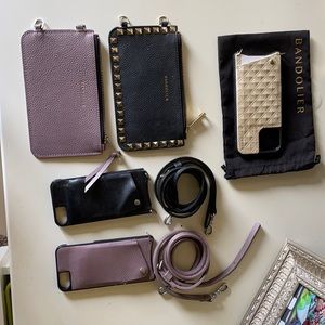 Bandolier iPhone cases/accessories for 6, 7, 8.